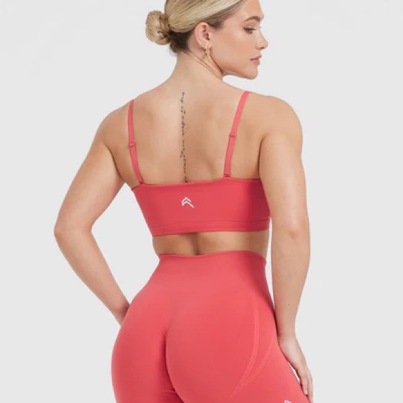 Red Strapless Bandeau Top - Picture 2 of 4